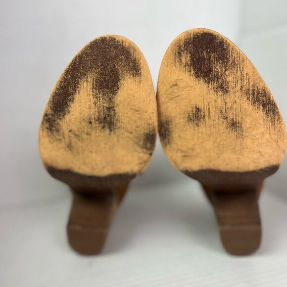 SUSINA Ankle Boots Women's Size 10M Brown Stevie Lea Cap Toe Western Boho - Picture 8 of 15